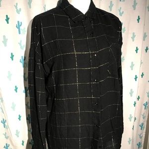 Plus Size Geometric Shirt